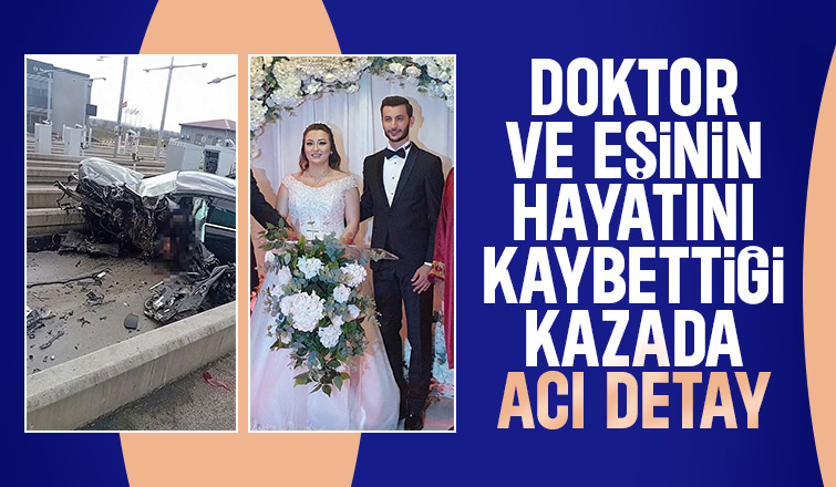 Kazada ölen doktor ve eşi, yeni doğan bebekleri ile eve dönüyormnuş