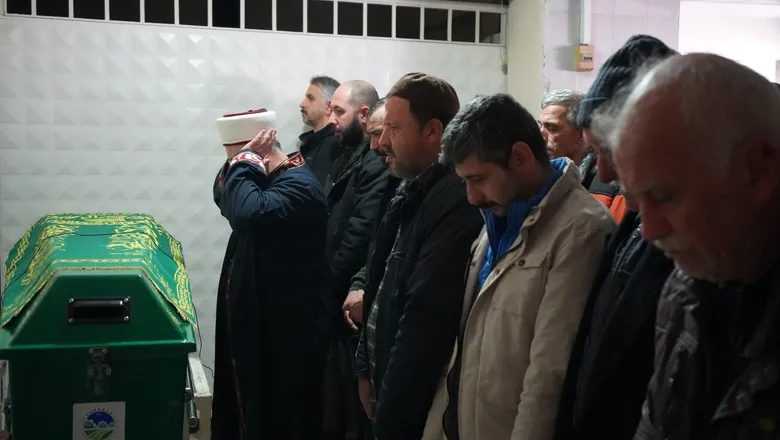 Kazada ölen tır sürücüsü toprağa verildi