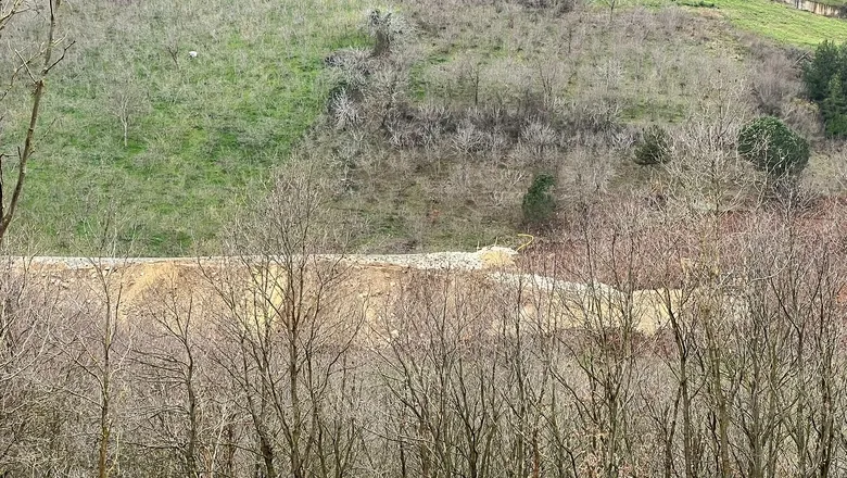 Kazı sırasında doğalgaz boru hattı delindi