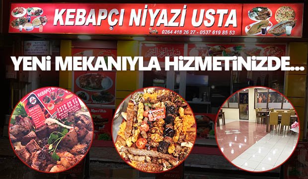 Kebapçı Niyazi Usta Yeni Mekanıyla Hizmetinizde