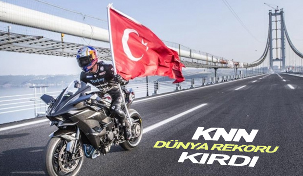 Kenan Sofuoğlu, Osmangazi Köprüsünde Dünya Rekoru Kırdı