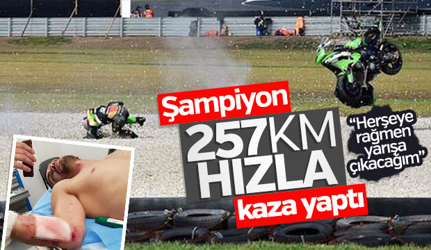 Kenan Sofuoğlu Kaza Yaptı