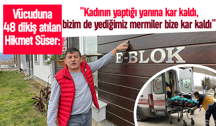 Kendisini vuran kadının tahliyesine tepki