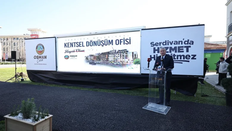 Kentsel dönüşüm ofisi açıldı