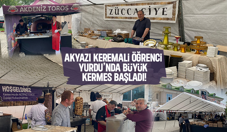 Keremali Öğrenci Yurdu’nda Büyük Kermes Başladı!