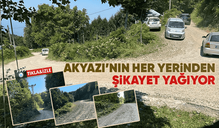 Keremali Yayla yolunun bozukluğuna tepki