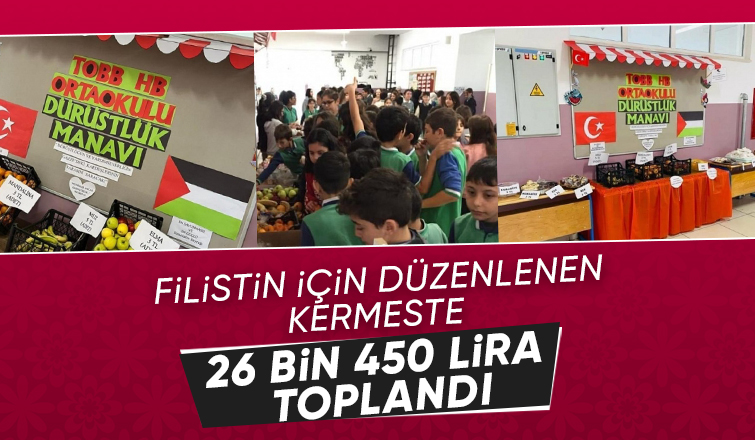 Kermeste toplanan paralar yardım hesaplarına yatırıldı