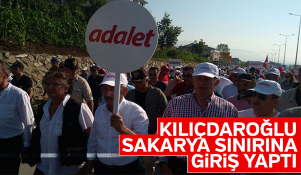Kılıçdaroğlu Sakarya sınırından giriş yaptı