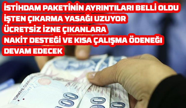 Kısa çalışma ödeneğinde flaş gelişme