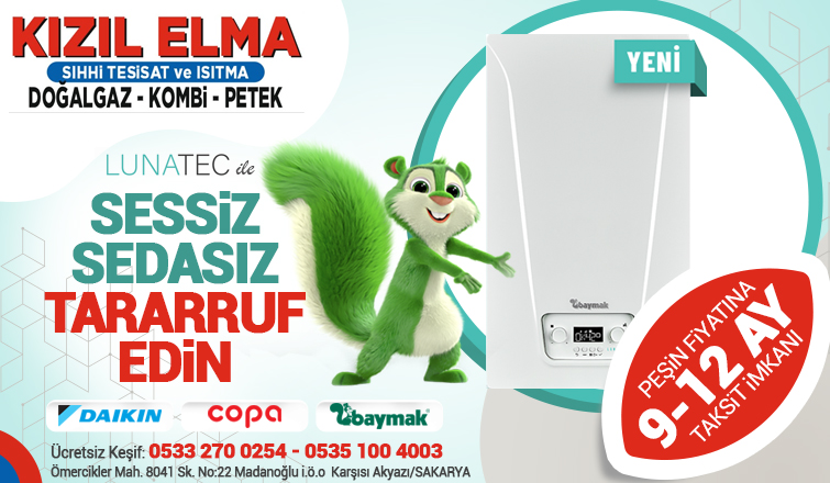 Kızıl Elma ile evinizde yaz-kış rahat olun