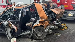 KMO'daki kazada 1 kişi öldü, 3 yaralı