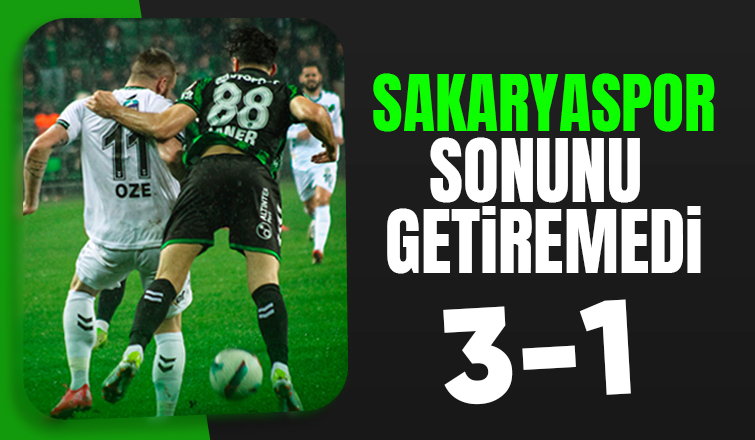 Kocaelispor 3 Sakaryaspor 1