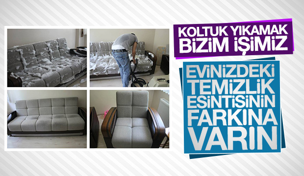 Koltuk Yıkamak Bizim İşimiz Bizi Arayın Evinizdeki Temizlik Esintisinin Farkına varın
