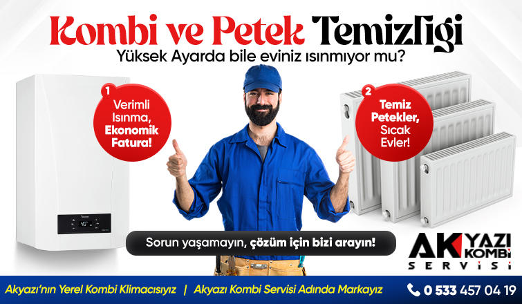 Kombi ve Klima Bakımında Uzman Çözüm Ortağınız Akyazı Kombi Servisi!