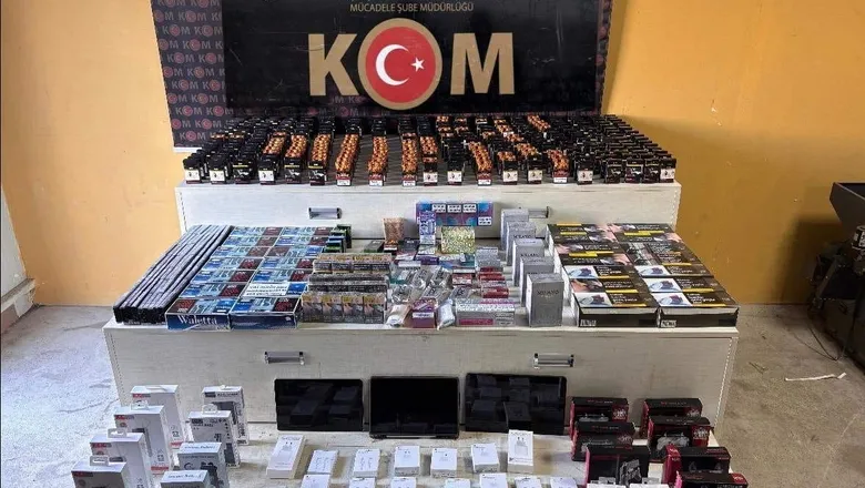 KOM’dan kaçakçılara darbe