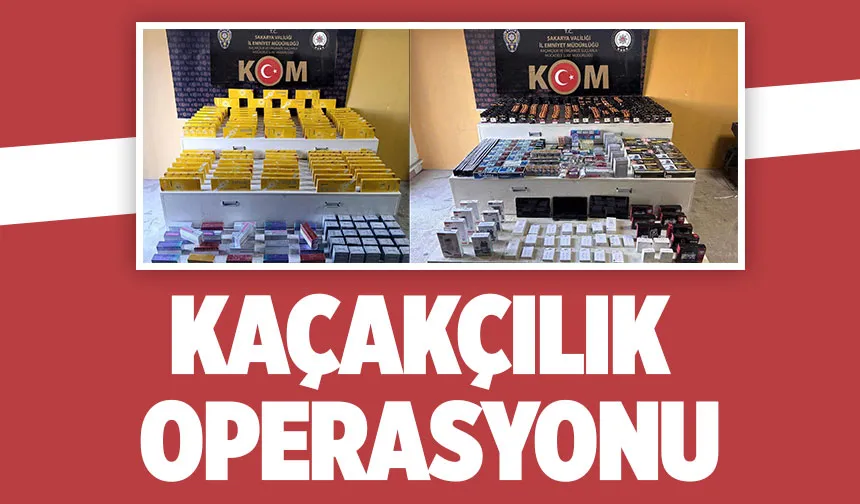 KOM’dan kaçakçılara darbe
