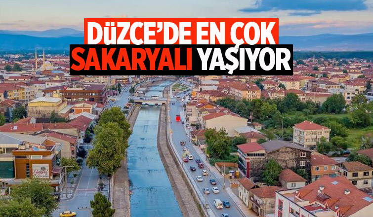 Komşuda en çok Sakaryalı yaşıyor