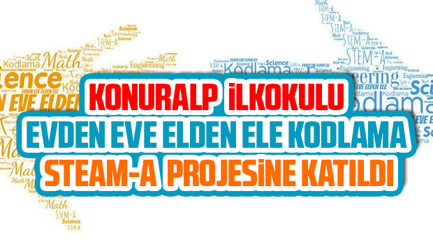 Konuralp İlkokulu o projeye katıldı