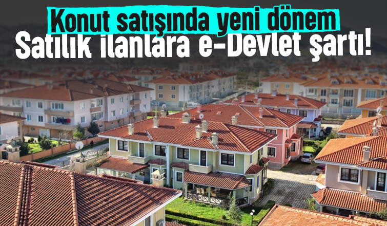 Konut satışında yeni dönem