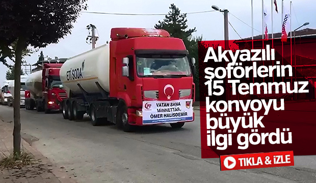 KONVOY BÜYÜK İLGİ GÖRDÜ 