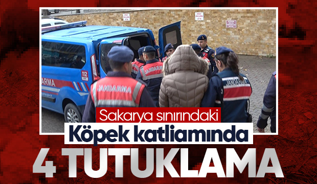 Köpek katliamında 4 kişi cezaevinde
