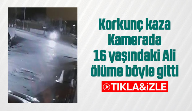 Korkunç kazanın görüntüsü ortaya çıktı