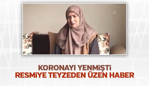 Koronavirüsü yenmişti üzen haber