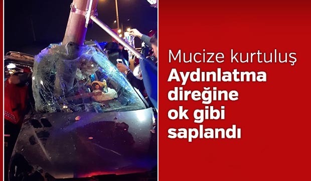 Korucuk yolunda mucize kurtuluş