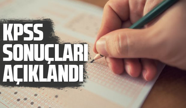 KPSS ortaöğretim sonuçları açıklandı