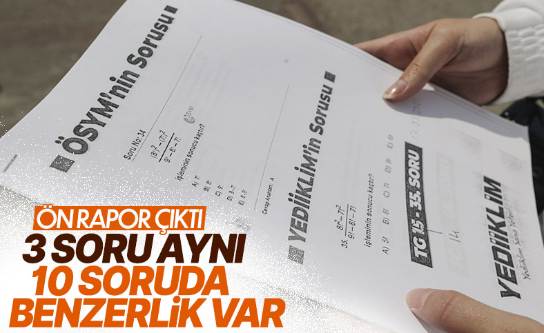 KPSS soruşturmasında ön rapor hazırlandı