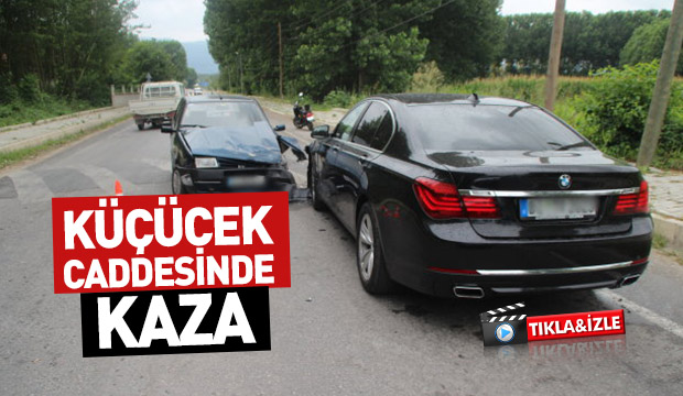 Küçücek Caddesinde Kaza