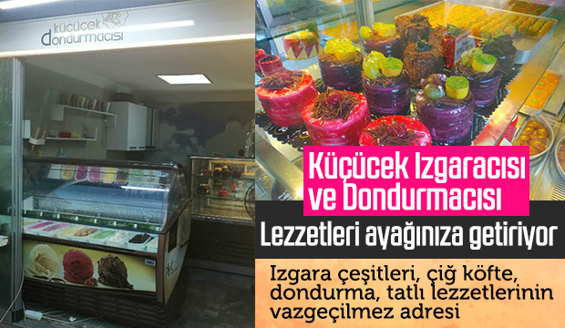 Küçücek Dondurmacısı Hizmetinizde