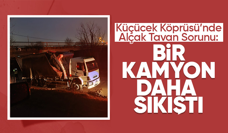 Küçücek köprüsünde kaza