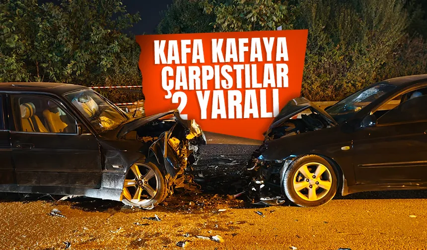 Küçücek sapağında kaza: 2 yaralı