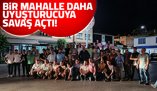 Küçücek'te uyuşturucuya savaş açıldı