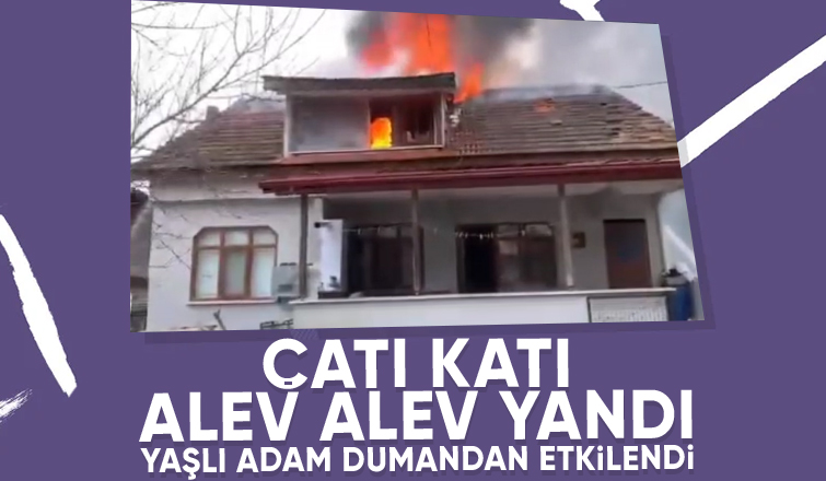 Küçücek'te yangın