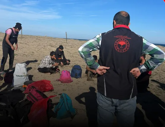 Kum midyesi avcılarına operasyon