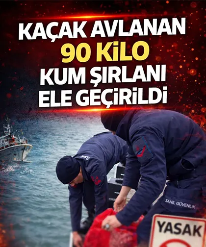 Kum şırlanı avcılarına operasyon