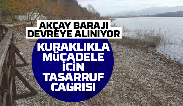 Kuraklıkla mücadele için tasarruf çağrısı