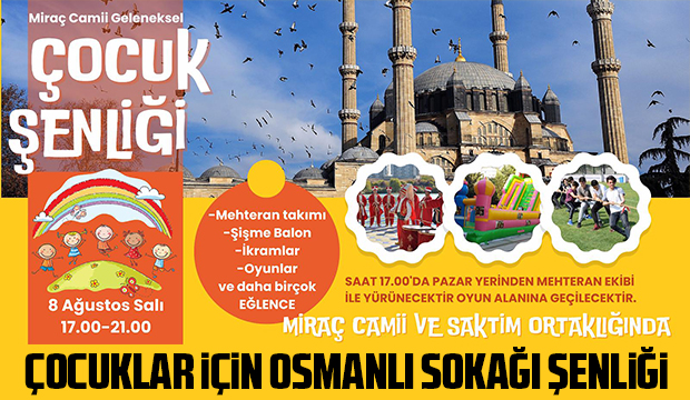 Kuran Kursu öğrencileri için şenlik