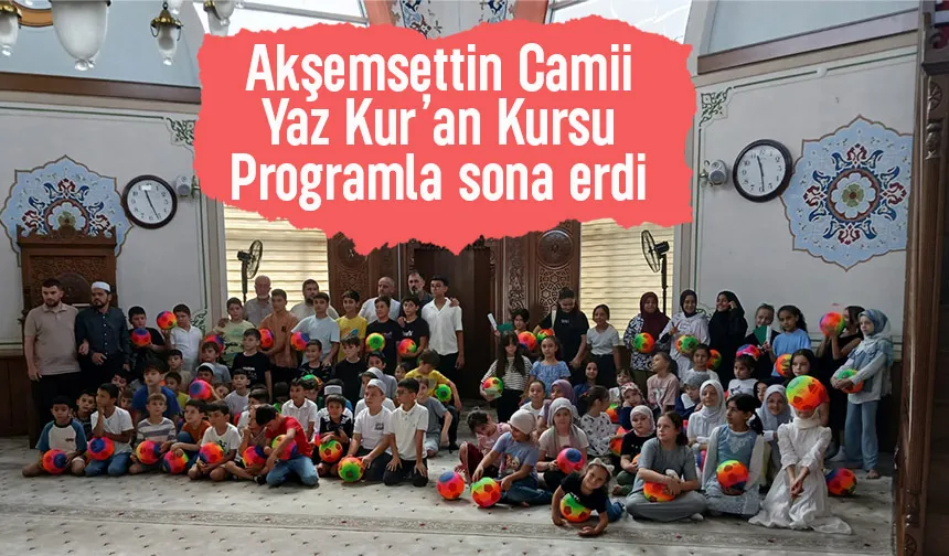 Kur’an Ssvgisiyle dolu 7 hafta tamamlandı