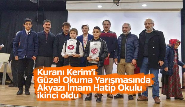 Kuranı Kerimi güzel okuma yarışması düzenledi