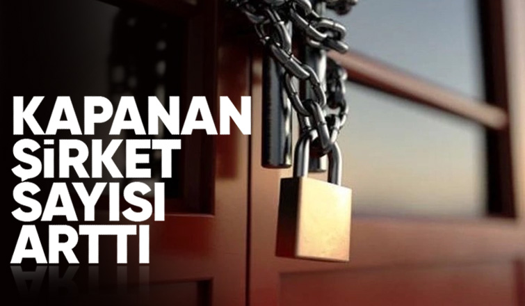 Kurulan şirket sayısı azalırken, kapanan şirket sayısı arttı