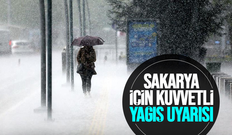 Kuvvetli yağış uyarısı yapıldı