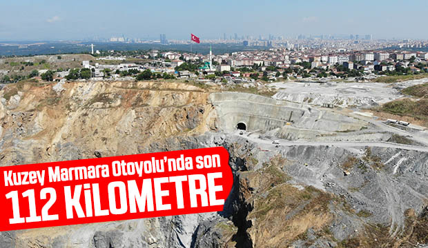 Kuzey Marmara Otoyolu’nda sona gelindi