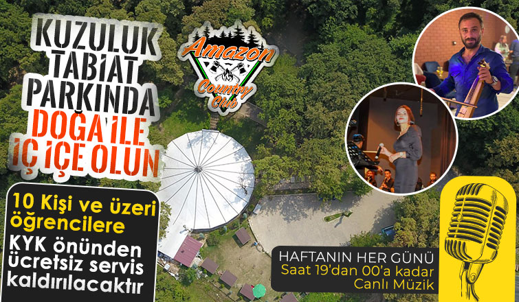 Kuzuluk Tabiat Parkında doğa ile iç içe olun