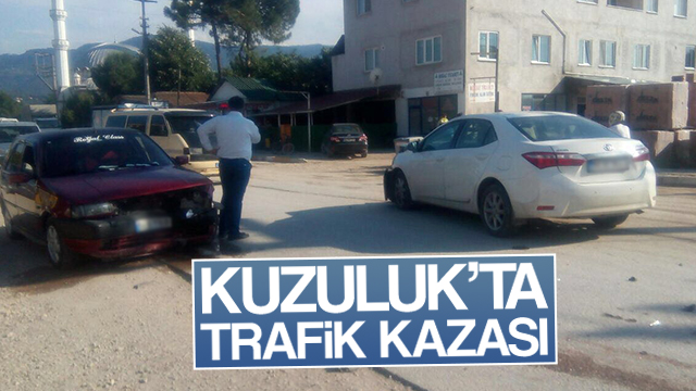 Kuzuluk'ta Trafik Kazası