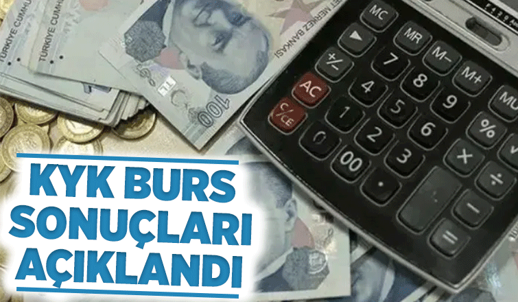 KYK burs ve kredi sonuçları açıklandı!