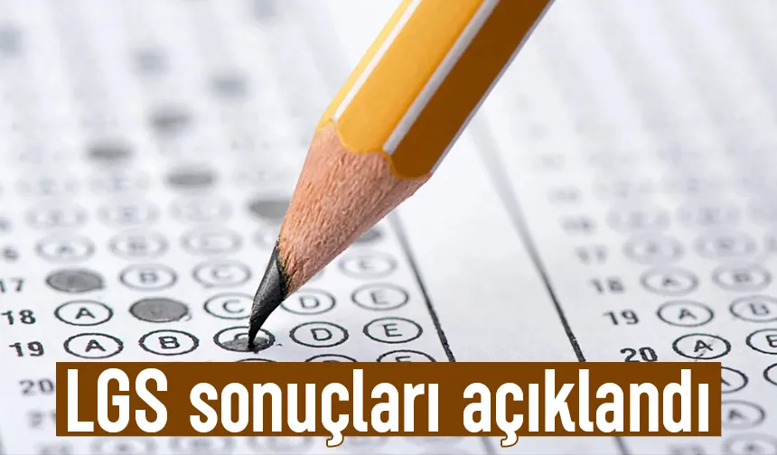 LGS sonuçları açıklandı