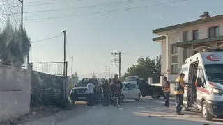 Lise önünde iki araçlı kaza